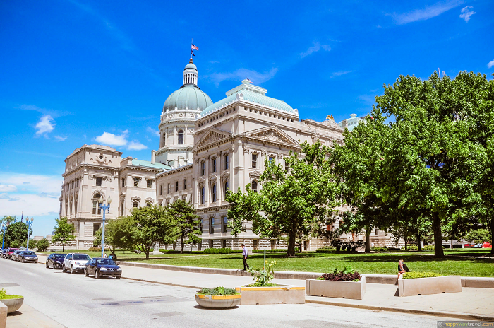 Features of the architecture of the state of Indiana